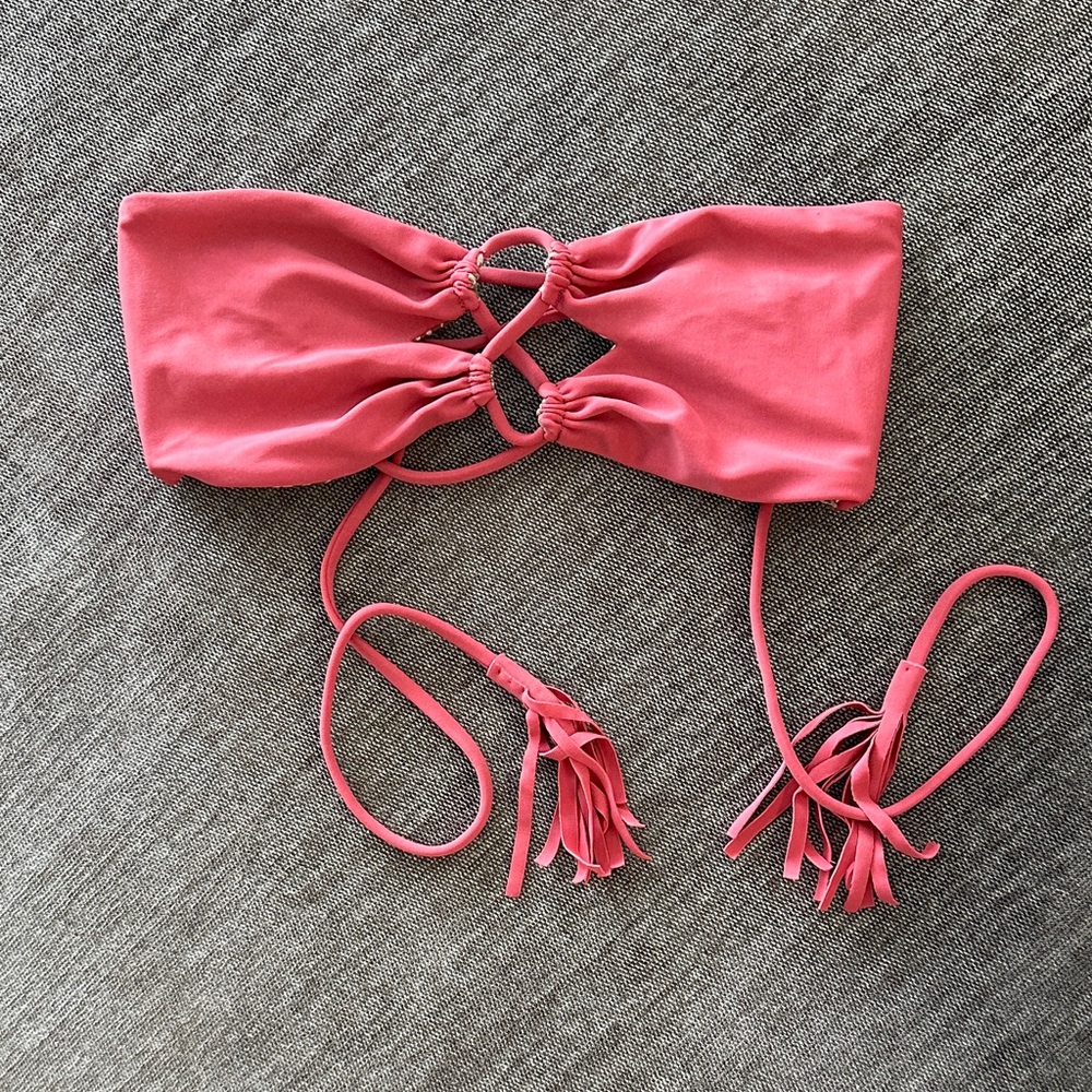 Acacia Swimwear Coral Bikini Top